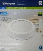 Westinghouse Surface Mount Round LED Downlight 12W 65K Daylight - Image 2