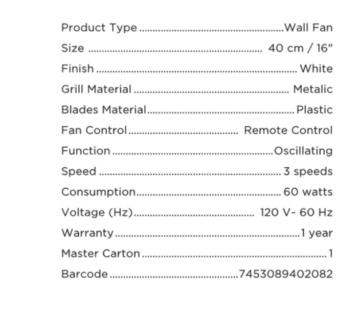 Westinghouse 16" Orbital Ceiling Fan White - Image 3