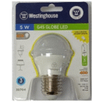 Westinghouse LED Single Globe G45 5W 30K - Image 3