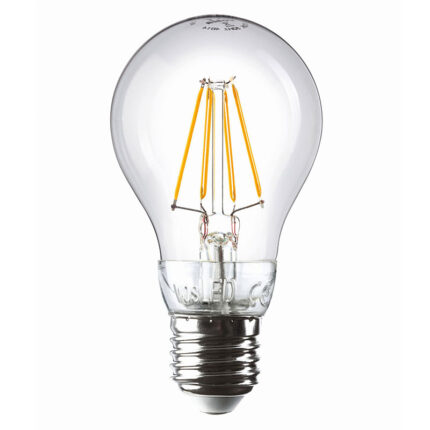Sunlite Filament G25 LED Globe Dimmable Clear E26 6W (75W Eqivalent)