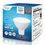 Euri MR16 Dimmable 50W Replacement 7W 12VDC  Dim  5000K GU5.3 base
