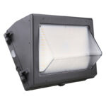 Euri LED Wall Pack  80W Tunable 10800 11600lm Tunable 3K / 4K/ 5K Dim  IP65  Photocell