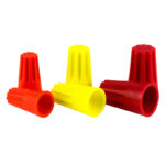 Small Orange Connectors - 100 pieces