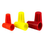 Large Red Connectors - 100 pieces