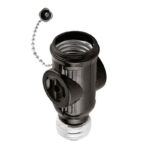 Pull Chain Socket with 2 Receptacles