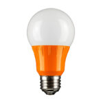 Sunlite Orange LED A19 3 Watt Medium Base 120 Volt UL Listed LED - Image 2