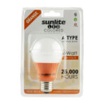 Sunlite Orange LED A19 3 Watt Medium Base 120 Volt UL Listed LED - Image 3