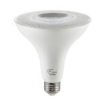Euri PAR38 LED 15W 120W Equiv Dim Bulb 30K E26 Base