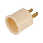 2 Pin Lamp Holder E27 Base Type Adapter