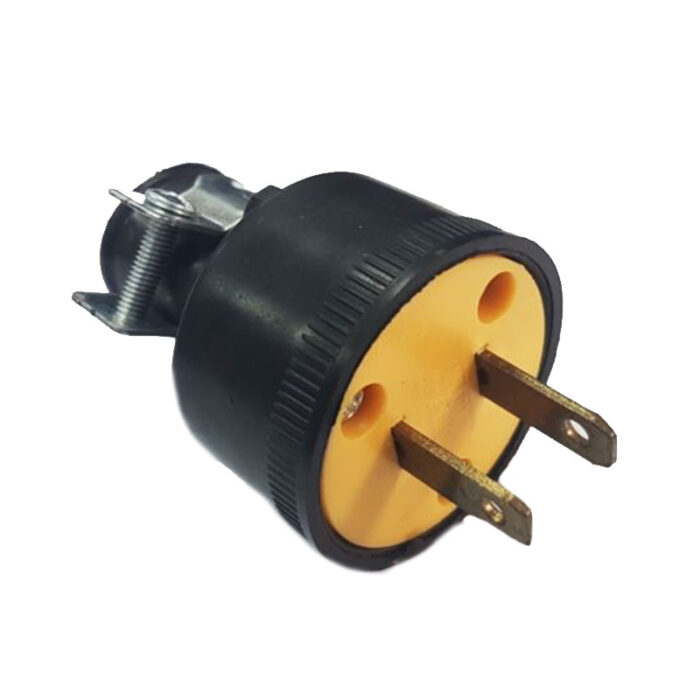 2 Pin Male Plug - Engineering and Clean Technologies Ltd