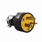 20A 3 Pin Male Plug 220V