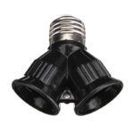 Y Adapter bulb socket with Pull Chain
