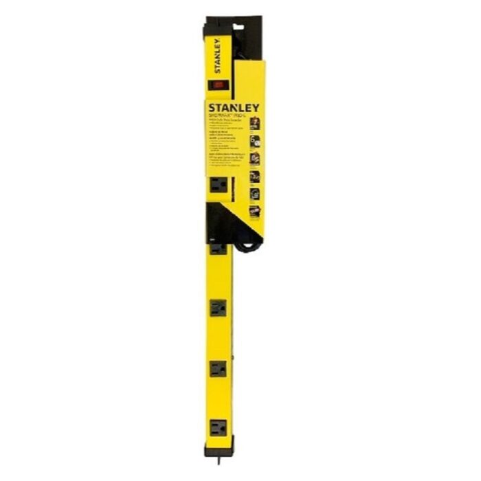 Stanley ShopMax Pro 6 - 400J 6 Outlet Metal Surge Bar - Image 2