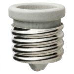 Light Bulb Adapter Mogul Base (E39) to Medium Base (E26) White