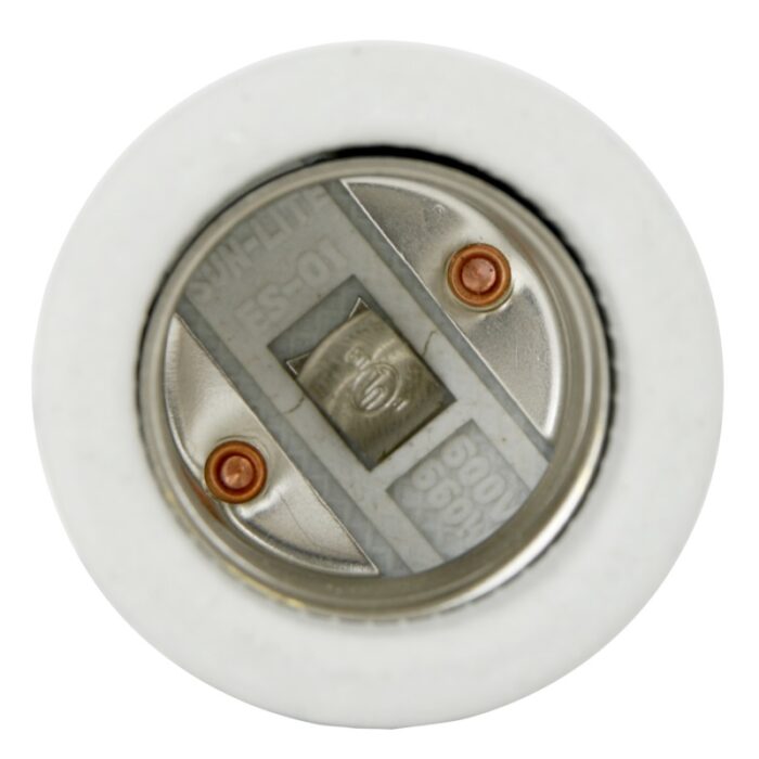 Light Bulb Adapter Mogul Base (E39) to Medium Base (E26) White - Image 2
