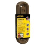 Stanley Indoor CordMax 9FT 3-OUTLET EXTENSION Brown - Image 2