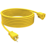 Stanley Yellow 25ft 16/3 outdoor  extension cord