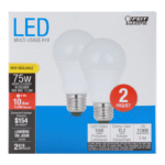 Feit LED A19 NON DIM 1100L 50K 2PK