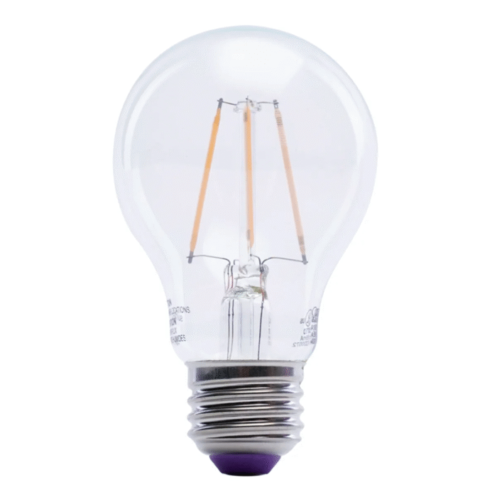 Feit A19 TRANSPARENT PURPLE LED - Image 3