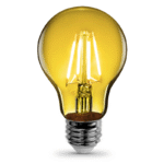 Feit A19 TRANSPARENT YELLOW LED - Image 3