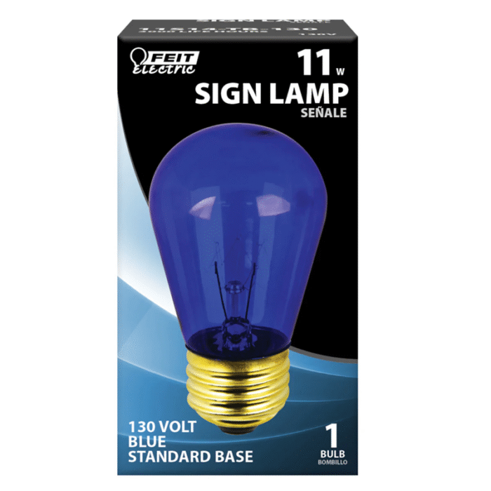 Feit Blue Incandescent Sign Lamp - Image 2