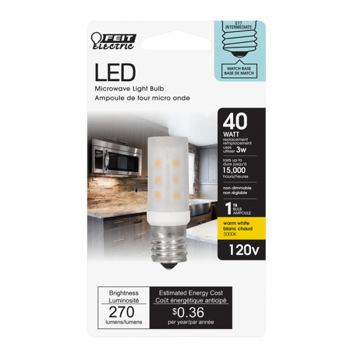 Feit Microwave T8 E17 Special Use LED Bulb - Image 2