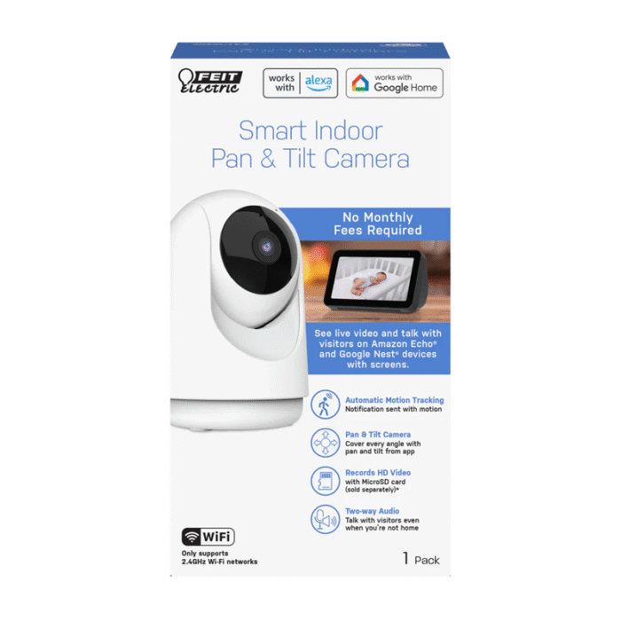 Feit PAN/TILT INDOOR CAMERA WIFI - Image 2