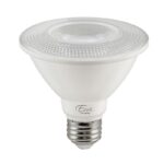 Euri Par30 LED 11W 65W Equiv E26 FL40 dimmable 30K Short Neck