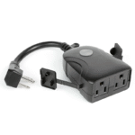 Feit 2 Outlet WET Location WIFI 1PK Black - Image 3