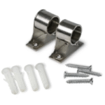 BROWN USA Curtin Rod Holder Chrome Plated 3/4''