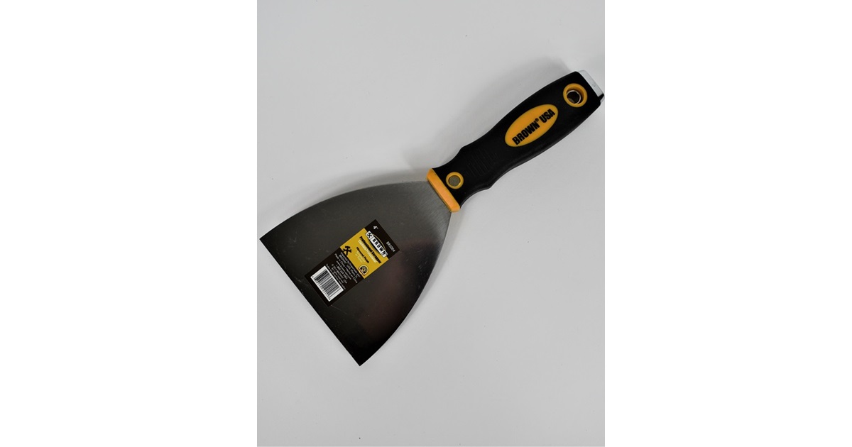 BROWN USA Professional Scrapper 4'' Mirrored Finish - Engineering and ...